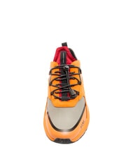 PIQUADRO CORNER 2.0 SPECIALE 2 Turnschuhe aus recyceltem Stoff ORANGE - Herrenschuhe - 2