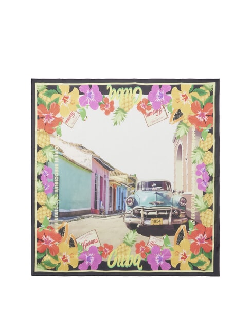 FOULARD POSTKARTEN Kuba Presse multi - Schals