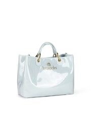 BRACCIALINI BETH JELLY Kleine gl&auml;nzende Handtasche mit Beutel paradiesisch - Damentaschen - 3