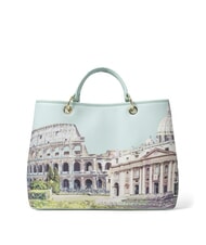 BRACCIALINI CARTOLINE ROME Handtasche mit Schultergurt multi - Damentaschen - 3