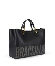 BRACCIALINI BETH SPECIAL Gro&szlig;e Handtasche mit Clutch Schwarz - Damentaschen - 3