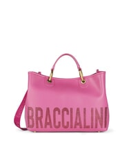 BRACCIALINI BETH SPECIAL Gro&szlig;e Handtasche mit Clutch Fuchsie - Damentaschen - 2