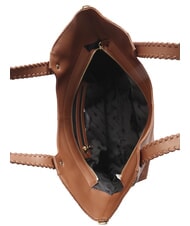 BRACCIALINI NAOMI Umh&auml;ngetasche aus Leder braun - Damentaschen - 4