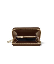 BRACCIALINI BASIC Kleine Lederbrieftasche mit Rundum-Rei&szlig;verschluss braun - Brieftaschen Damen - 2