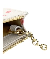 FURLA CAMELIA Kartenetui aus Leder mit M&uuml;nzfach Marshmallow-T&ouml;ne - Brieftaschen Damen - 3