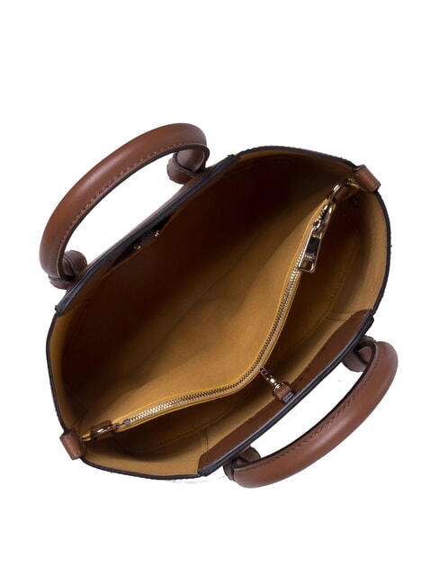 MIASTELLA Einkaufstasche mit Rom-Print Cognac - Damentaschen