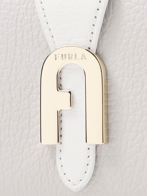 SOFIA GRAINY Mittelgro&szlig;e Brieftasche aus Kalbsleder Perle und + Marmor c + Talk h - Brieftaschen Damen