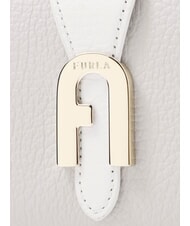 FURLA SOFIA GRAINY Mittelgro&szlig;e Brieftasche aus Kalbsleder Perle und + Marmor c + Talk h - Brieftaschen Damen - 3