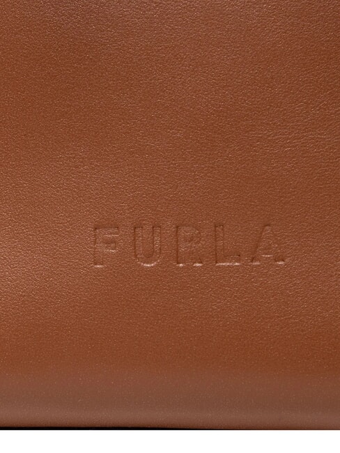 MIASTELLA Kleine Lederhandtasche Cognac - Damentaschen