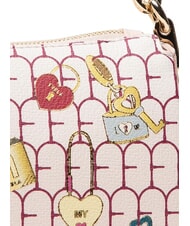 FURLA MOON Kleine Umh&auml;ngetasche aus Leder bon bon t&ouml;ne - Damentaschen - 4