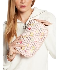 FURLA MOON Kleine Umh&auml;ngetasche aus Leder bon bon t&ouml;ne - Damentaschen - 6