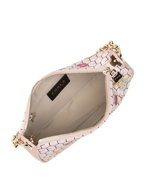 MOON Kleine Umh&auml;ngetasche aus Leder bon bon t&ouml;ne - Damentaschen