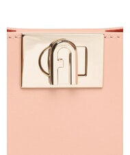 FURLA FLEUR Leder-Umh&auml;ngetasche mit Schultergurt Kameen - Damentaschen - 5