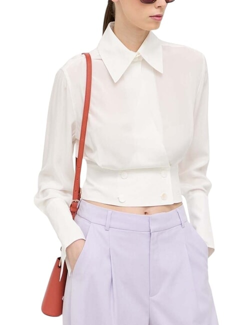 FLEUR Umh&auml;ngetasche aus Kalbsleder Zimt - Damentaschen