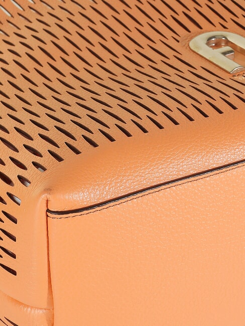 PRIMULA Umh&auml;ngetasche aus perforiertem Leder Sonnenuntergang - Damentaschen