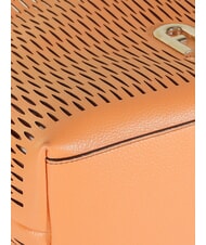 FURLA PRIMULA Umh&auml;ngetasche aus perforiertem Leder Sonnenuntergang - Damentaschen - 4