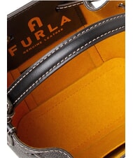 FURLA MIASTELLA Mini-Eimer von Hand, mit Schultergurt Schwarz - Damentaschen - 7