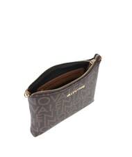 MARIO VALENTINO REGINA RE Umh&auml;ngetasche mit Allover-Logo-Print dunkel/natur - Damentaschen - 4