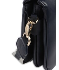 MARIO VALENTINO ZERO RE Multifunktionale Tasche mit Saffiano-Print Mitternachtsblau - Damentaschen - 3