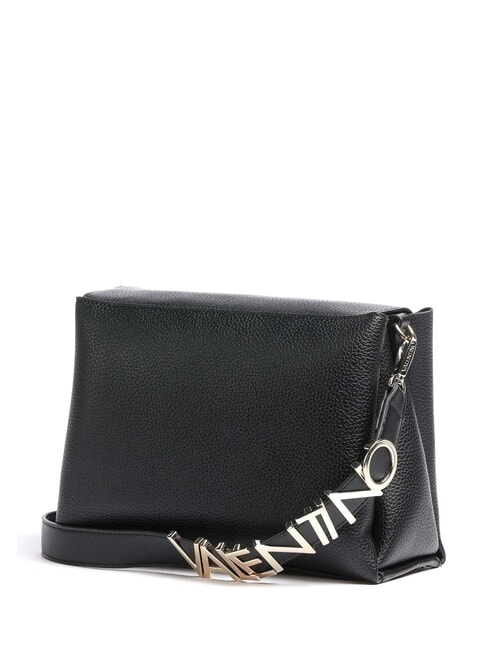 ALEXIA Tasche mit Metalllogo am Schultergurt Schwarz - Damentaschen