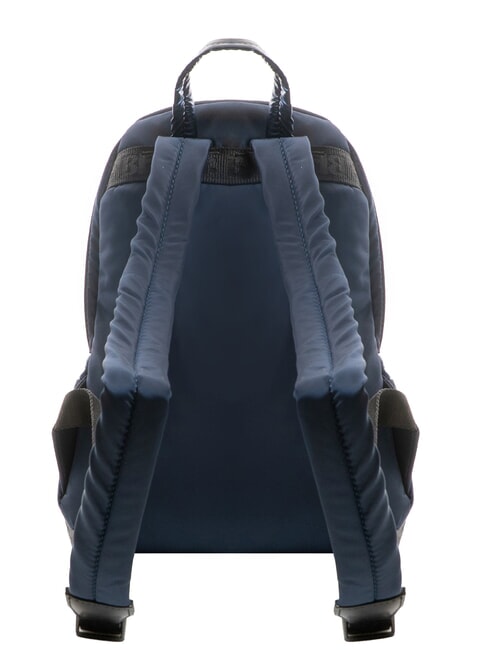 PADDED NYLON Rucksack mit Strass-Logo NAVY BLAU - Damentaschen