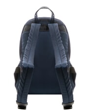 BLAUER PADDED NYLON Rucksack mit Strass-Logo NAVY BLAU - Damentaschen - 4