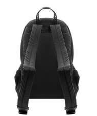 BLAUER PADDED NYLON Rucksack mit Strass-Logo SCHWARZ - Damentaschen - 4
