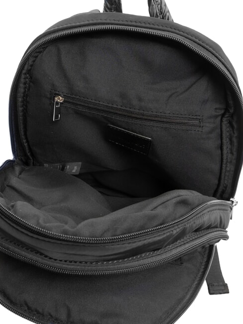 PADDED NYLON Rucksack mit Strass-Logo SCHWARZ - Damentaschen