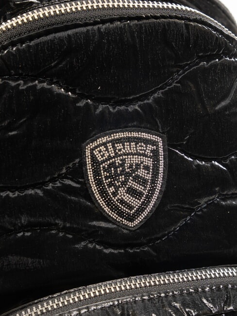 SOFTY Gesteppter Rucksack mit Tasche SCHWARZ - Damentaschen