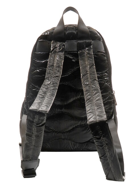 SOFTY Gesteppter Rucksack mit Tasche SCHWARZ - Damentaschen
