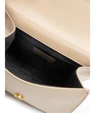 BLAUER LADY B Mini-Handtasche mit Schultergurt Beige - Damentaschen - 5