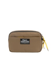 BLAUER RUBBER Gummierte Herren-Clutch MILIT&Auml;RGR&Uuml;N - Tablettmappe &amp; Organizer - 4