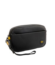 BLAUER RUBBER Gummierte Herren-Clutch - Tablettmappe &amp; Organizer