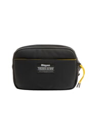 BLAUER RUBBER Gummierte Herren-Clutch SCHWARZ - Tablettmappe &amp; Organizer - 4