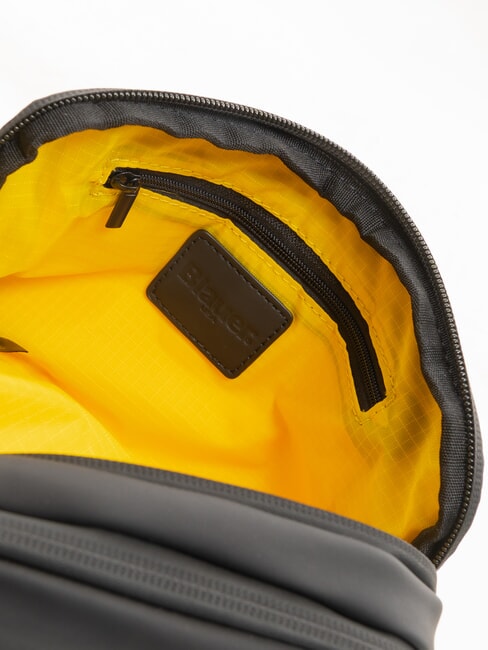 RUBBER Gummierte Herren-Clutch SCHWARZ - Tablettmappe &amp; Organizer