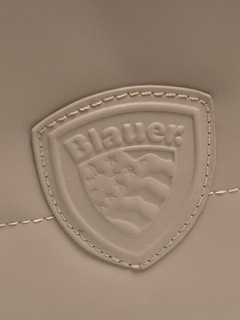 CUSHION Gesteppter Rucksack mit 2 F&auml;chern Creme - Damentaschen