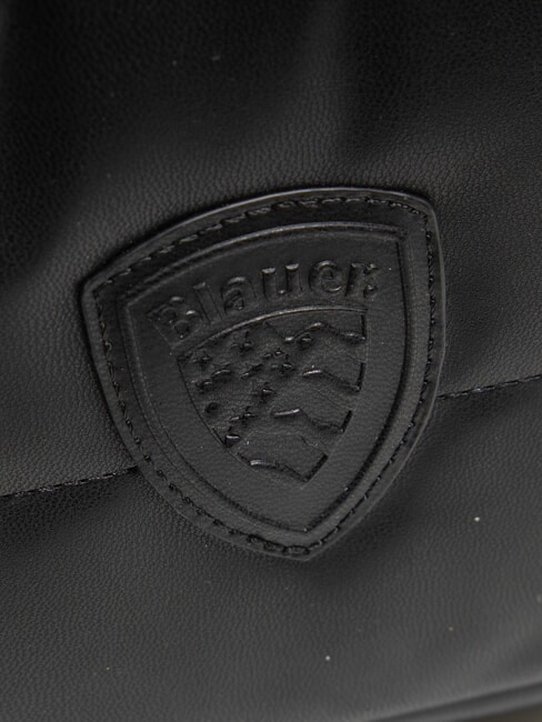 CUSHION Gesteppter Rucksack mit 2 F&auml;chern SCHWARZ - Damentaschen