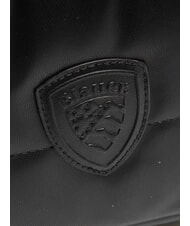 BLAUER CUSHION Gesteppter Rucksack mit 2 F&auml;chern SCHWARZ - Damentaschen - 2