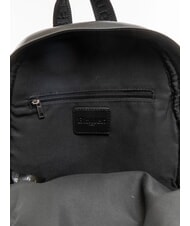 BLAUER CUSHION Gesteppter Rucksack mit 2 F&auml;chern SCHWARZ - Damentaschen - 4