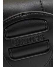 BLAUER LADY B Umh&auml;ngetasche mit &Uuml;berschlag SCHWARZ - Damentaschen - 3