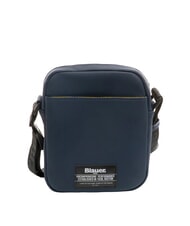 BLAUER RUBBER Kleine gummierte Tasche NAVY BLAU - Umh&auml;ngetaschen Herren - 4