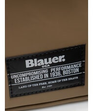 BLAUER RUBBER Kleine gummierte Tasche MILIT&Auml;RGR&Uuml;N - Umh&auml;ngetaschen Herren - 3