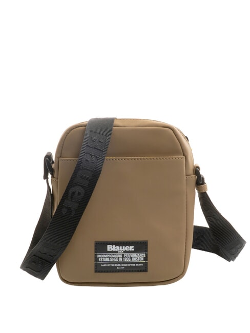 RUBBER Kleine gummierte Tasche MILIT&Auml;RGR&Uuml;N - Umh&auml;ngetaschen Herren