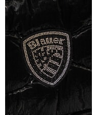 BLAUER SOFTY Gesteppte Umh&auml;ngetasche SCHWARZ - Damentaschen - 3