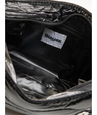 BLAUER SOFTY Gesteppte Umh&auml;ngetasche SCHWARZ - Damentaschen - 5