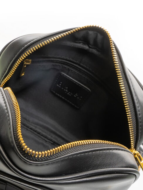 LADY B Schultertasche f&uuml;r Kamera SCHWARZ - Damentaschen