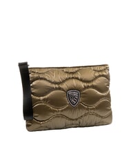 BLAUER SOFTY Gro&szlig;e gesteppte Clutch Dreck - Damentaschen - 2