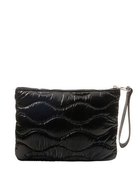 SOFTY Gro&szlig;e gesteppte Clutch SCHWARZ - Damentaschen