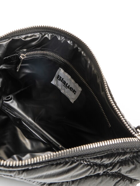 SOFTY Gro&szlig;e gesteppte Clutch SCHWARZ - Damentaschen