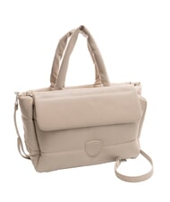 BLAUER CUSHION Tragetasche mit Schultergurt Creme - Damentaschen - 2